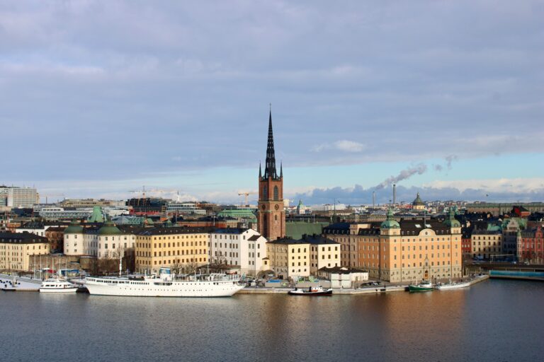 Teknisk förvaltning Stockholm. Översiktsbild Riddarholmen
